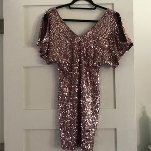 Mauve sequin dress from Nordstrom - Size S